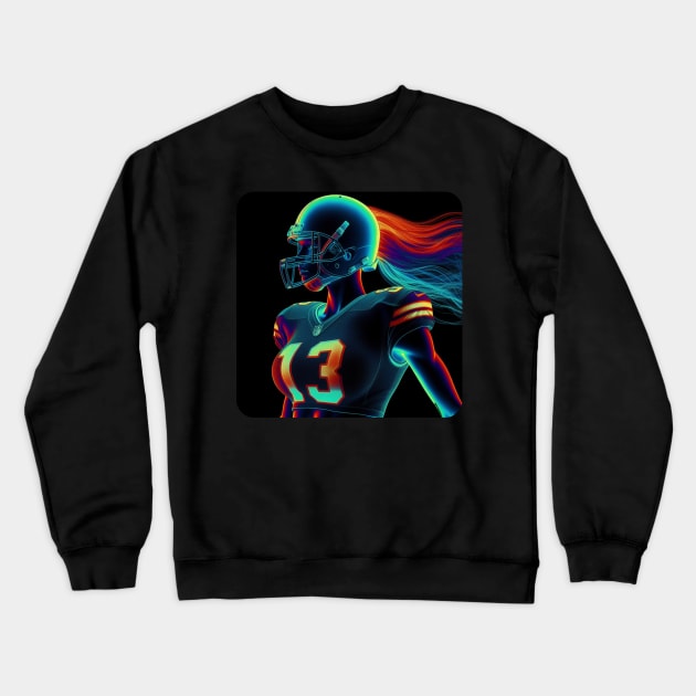 Thermal Image - Sport #53 Crewneck Sweatshirt by The Black Panther